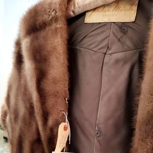 Vintage Fur shawl/cape